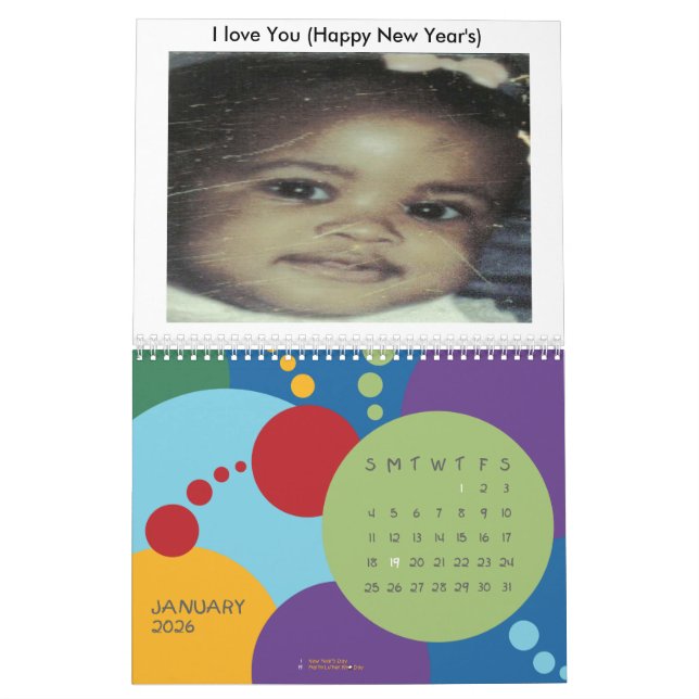 #2 Annie's Pics., Thank you God 4 giving m... Calendar (Jan 2026)