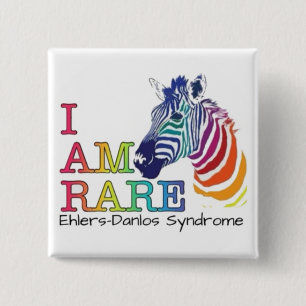 2" Badge - Ehlers-Danlos Syndrome