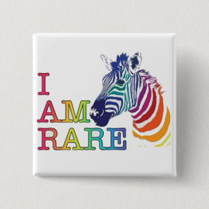 2" Badge - I Am Rare