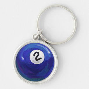 2 Ball Key Ring