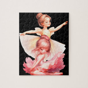 2 Beautiful ballerina's Jigsaw Puzzle