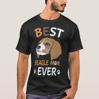 2 Best Beagle Mum Ever Beagle T-Shirt