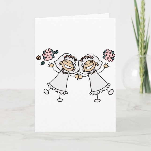 2 Brides Card (Front)