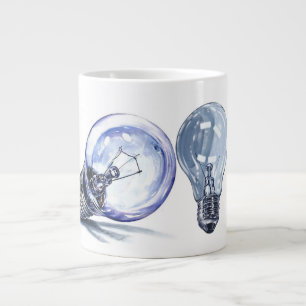 2 bulbs large coffee mug