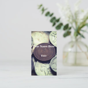 2 Cents Coin Business Card