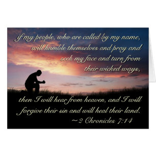 2 Chronicles 7:14 Bible Verse If My People Pray