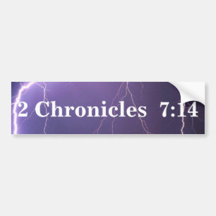 2 Chronicles 7:14 Bumper Sticker