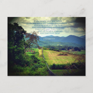 2 Chronicles 7:14 Postcard