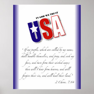 2 Chronicles 7:14 poster