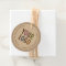 2" Circle Round Hang Tags with String Custom Logo