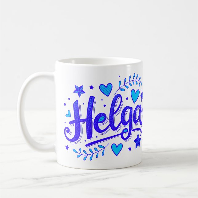 2 Color Helga 1 Coffee Mug (Left)