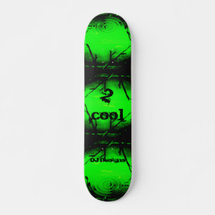 2 Cool green Skateboard