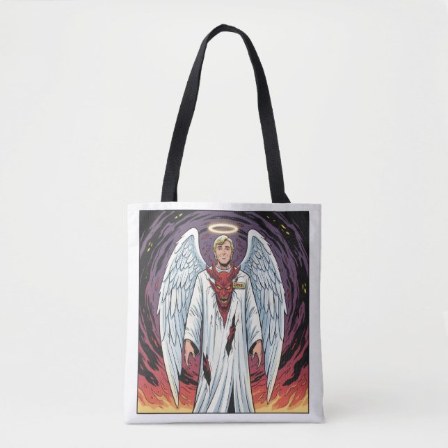 2 Corinthians 11:14 Tote Bag (Front)