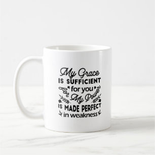 2 Corinthians 12:9 – My Grace Is Sufficient Art Coffee Mug