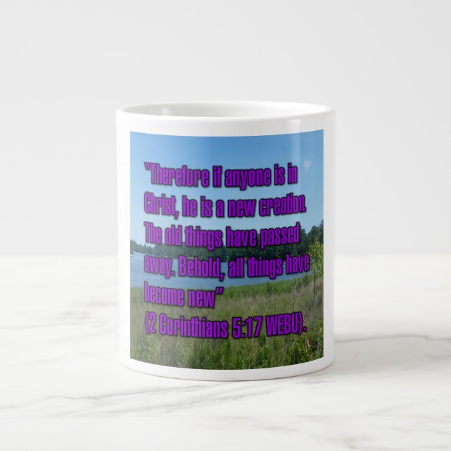 2 Corinthians 5:17 WEBU Mug (Front)