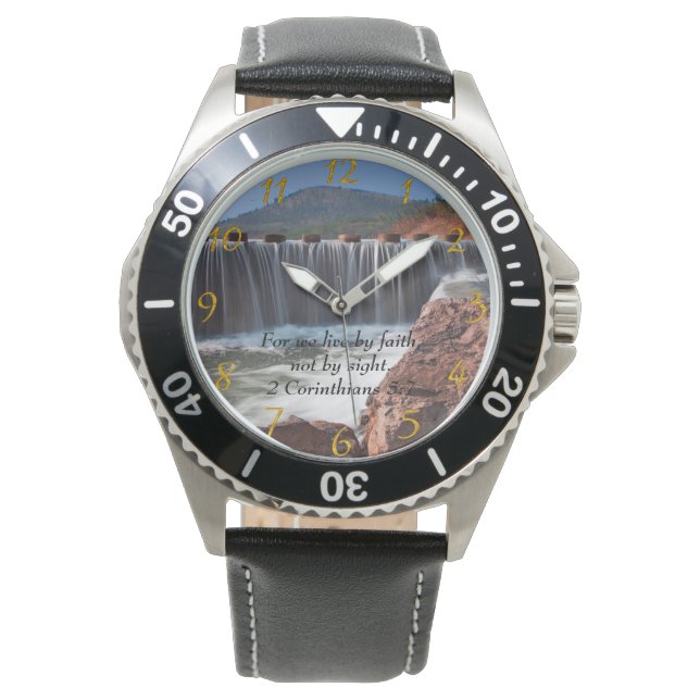2 Corinthians 5:7 Stepping Stones  Watch (Front)