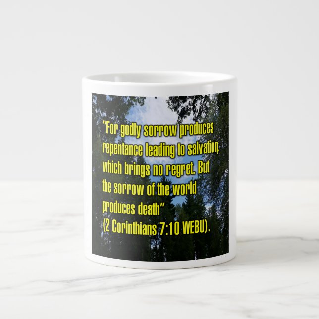 2 Corinthians 7:10 WEBU Mug (Front)