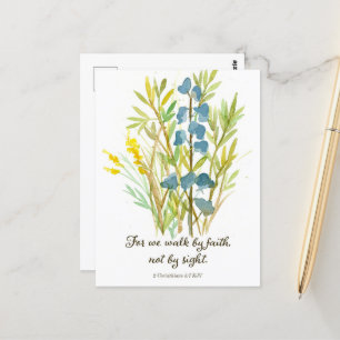 2 Corinthians Walk By Faith Scripture Prayer Card