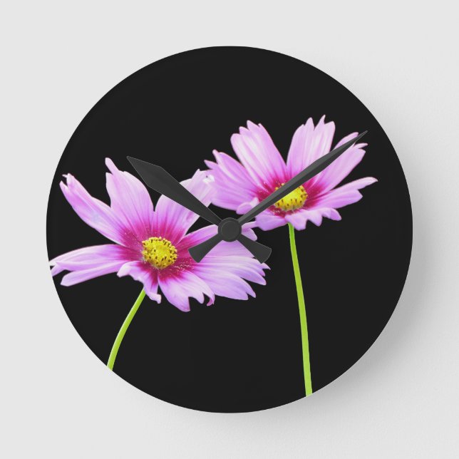 2 Cosmos Round Clock (Front)