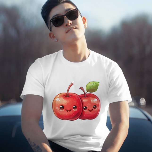 2 cute kawaii apples T-Shirt (Creator Uploaded)