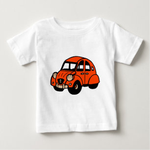 2 cv vintage french car baby T-Shirt