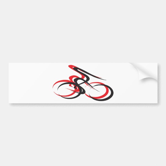 2 Cycles Bumper Sticker (Front)