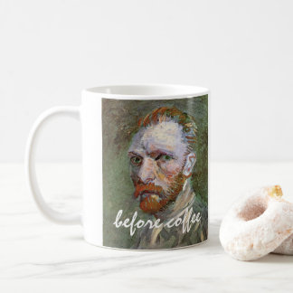 2 different Van Gogh Self Portrait Paintings Coffee Mug