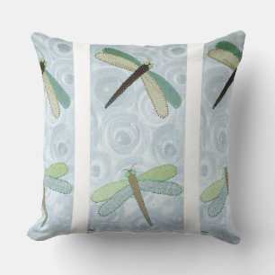 2 Dragonflies #1 Cushion