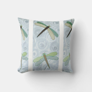 2 Dragonflies #1 Cushion