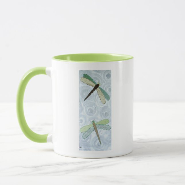 2 Dragonflies #1 Mug (Left)