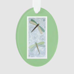 2 Dragonflies #1 Ornament