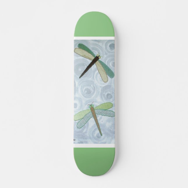 2 Dragonflies #1 Skateboard (Front)