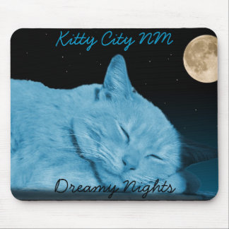 2, Dreamy Nights, Kitty City NM Mouse Pad