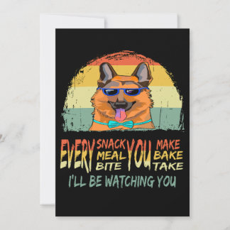 2 Every Snack You Make... I 'll Be Watching You Vi Holiday Card