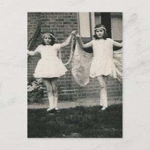 2 fairies post card