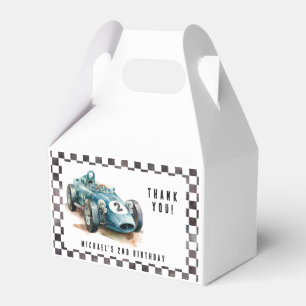 2 Fast Birthday Race Car Boy Birthday Party  Favour Box