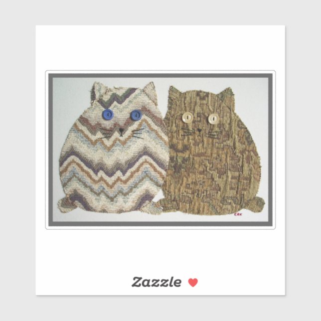 2 Fat Cats #1 (Sheet)