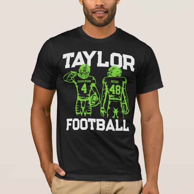 2 Football Player T-Shirt (Front)