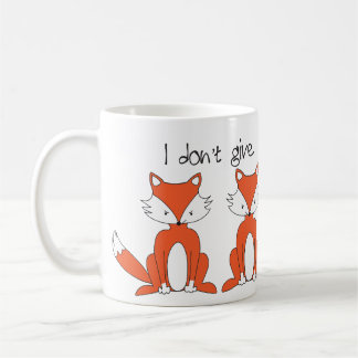 2 Fox Coffee Mug