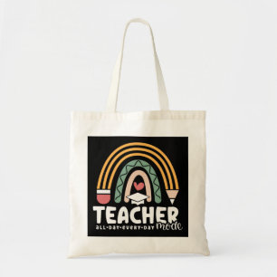 2- Funny Teacher Mode Teaching Gift for Teacher Tote Bag