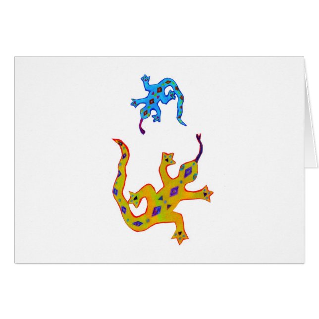 2 Geckos (Front Horizontal)