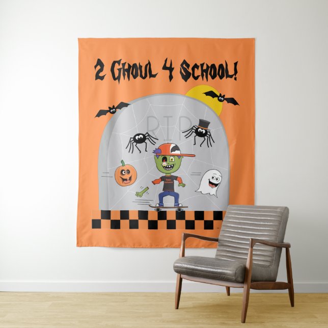 2 Ghoul 4 School Boy Tapestry (In Situ)