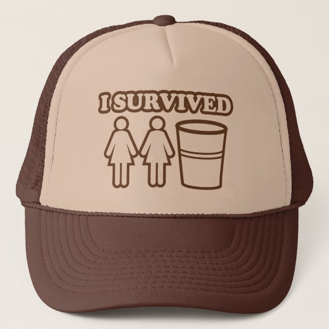 2 Girls 1 Cup Trucker Hat (Front)