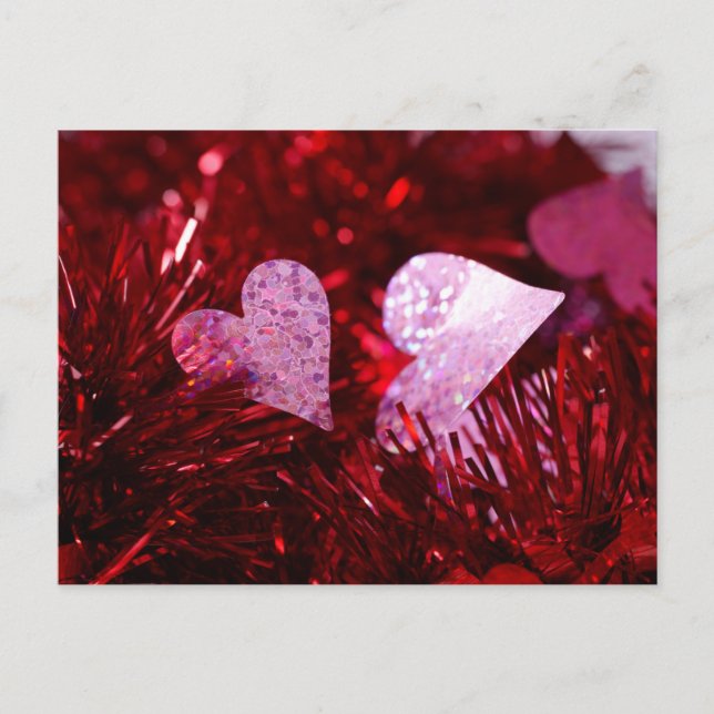 2 Hearts Postcard (Front)