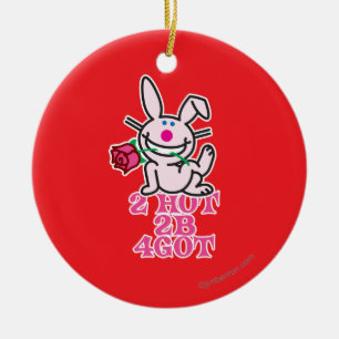 2 Hot Ceramic Ornament