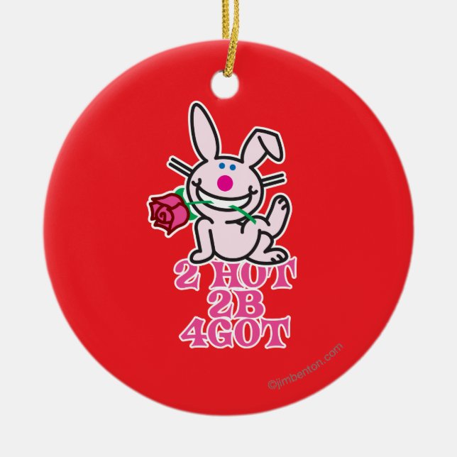 2 Hot Ceramic Ornament (Front)