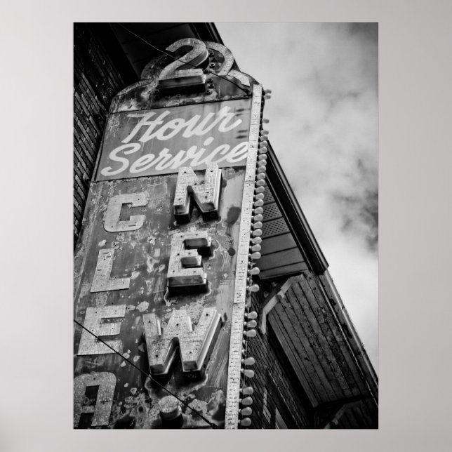 2 hour service poster (Front)