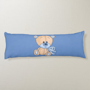 2 In 1 Baby Blue Teddy Bear Body Pillow