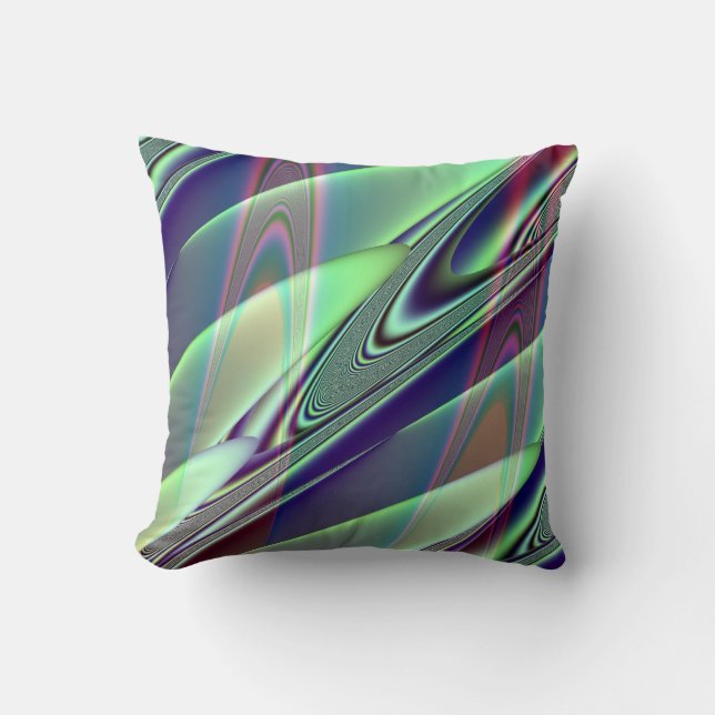 2 in 1 Design American Mojo Throw Pillow (Front)