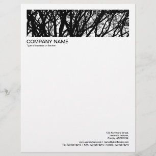 2 in Header 1/2 Inch Border - HC Branches Custom Letterhead